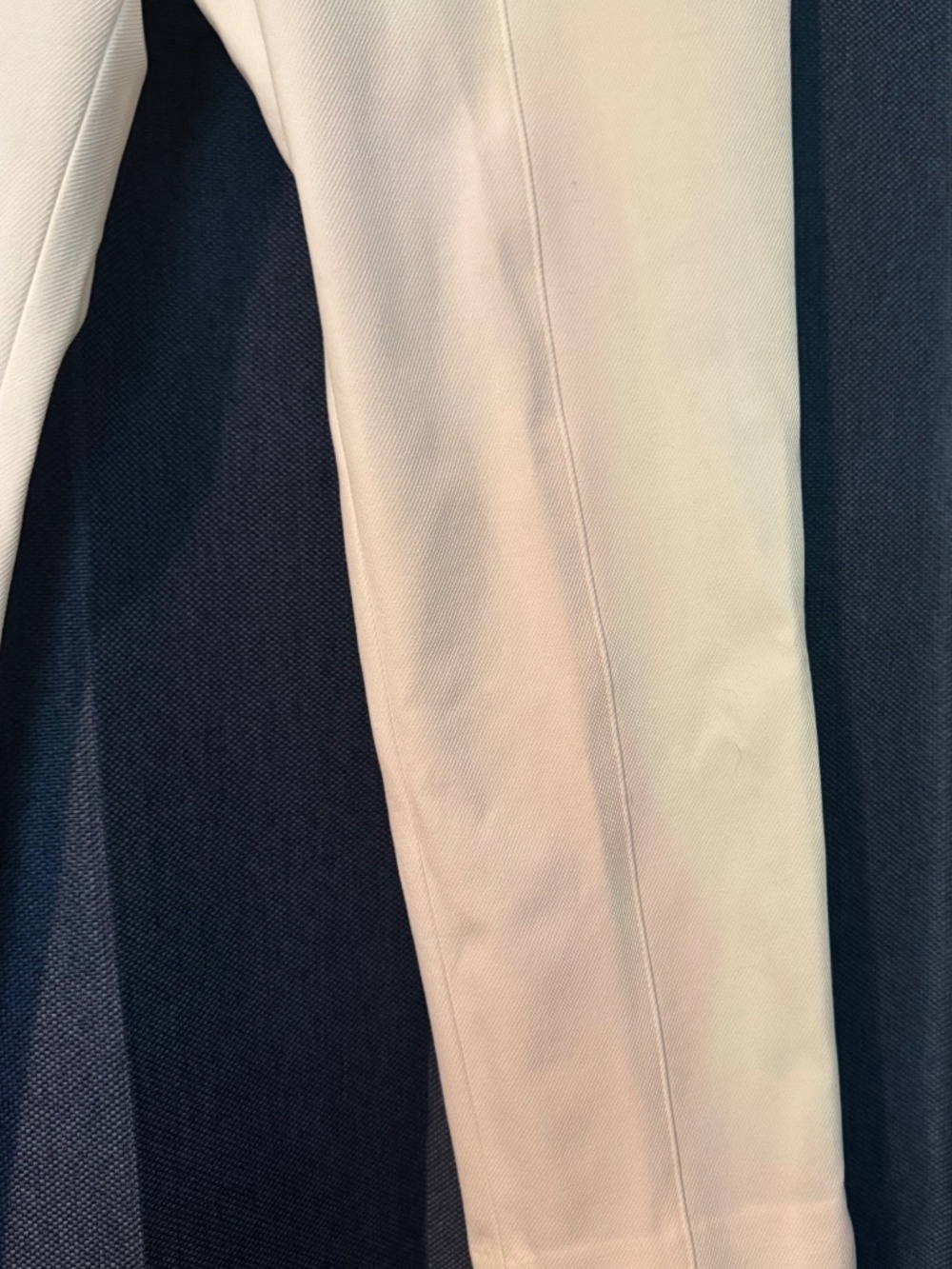 NWT Talbots Chatham Ankle Pants Women's 12P White Stretch Slim Leg - Picture 8 of 16